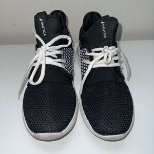 Nautica Kappil Sneaker Black Womens size 7.5